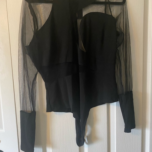 FASHION NOVA - BLACK BODYSUIT - Picture 2 of 7